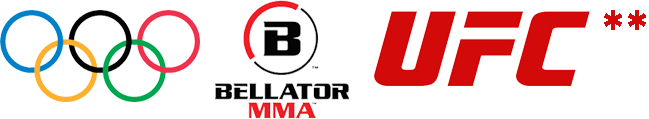 Olympic Rings, Bellator MMA Logo, UFC Logo
