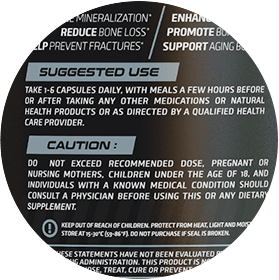 Bone Complex - Suggested Use